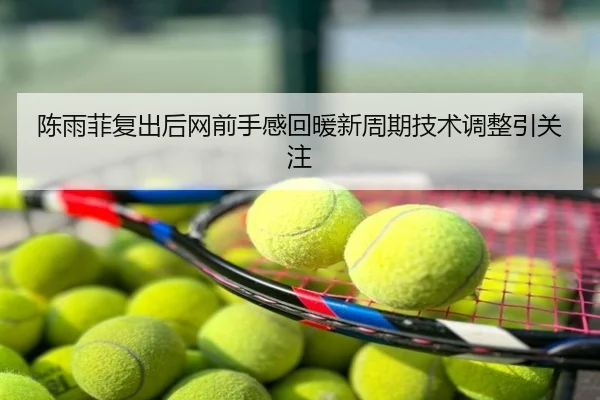 陈雨菲复出后网前手感回暖新周期技术调整引关注